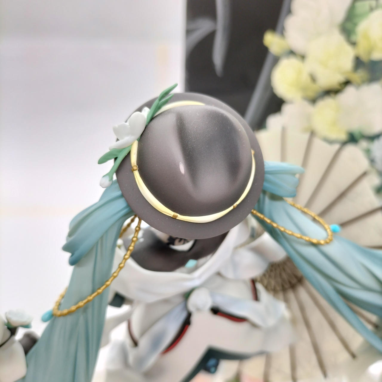帽子にダメージあり