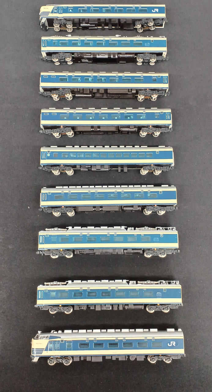 KATO 583系　9両セット　寝台特急電車 カトー(KATO)|583系 特急形寝台電車 基本増結9両セット|HARDOFF