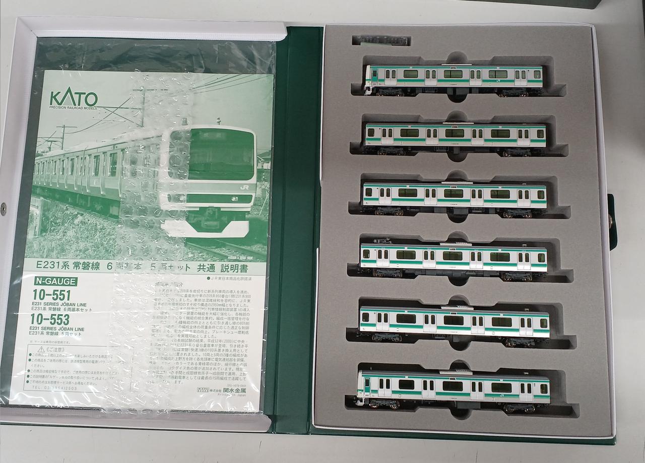 (♪) KATO E231 常磐線　15両セット(室内灯付き) ♪) KATO E231 常磐線 15両セット(室内灯付き) ♪) KATO E231 常磐線