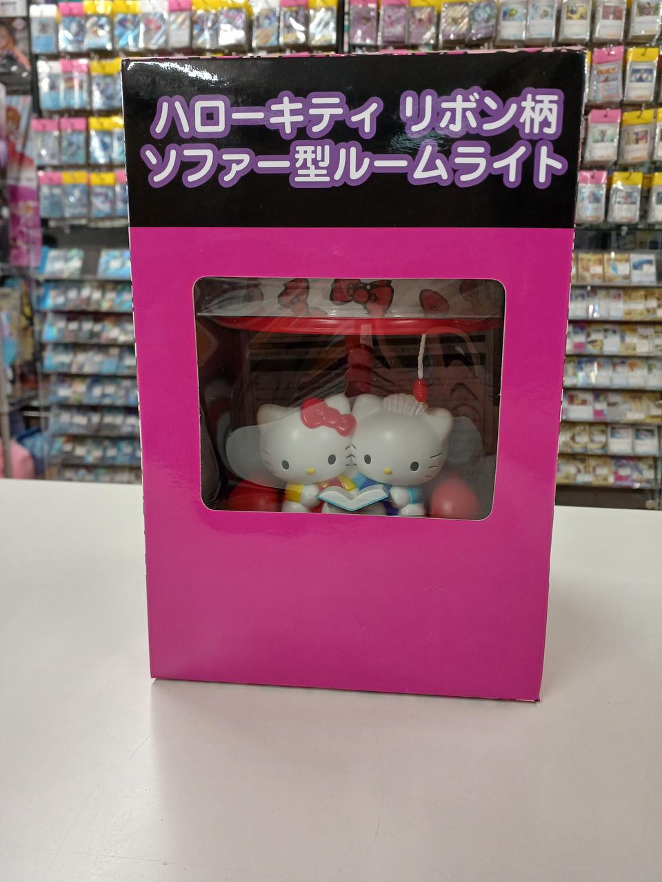 ハローキティ　リボン柄　ソファー型ルームライト　レア　２０１３年 希少レア ハローキティ リボン柄 ソファー型ルームライト
