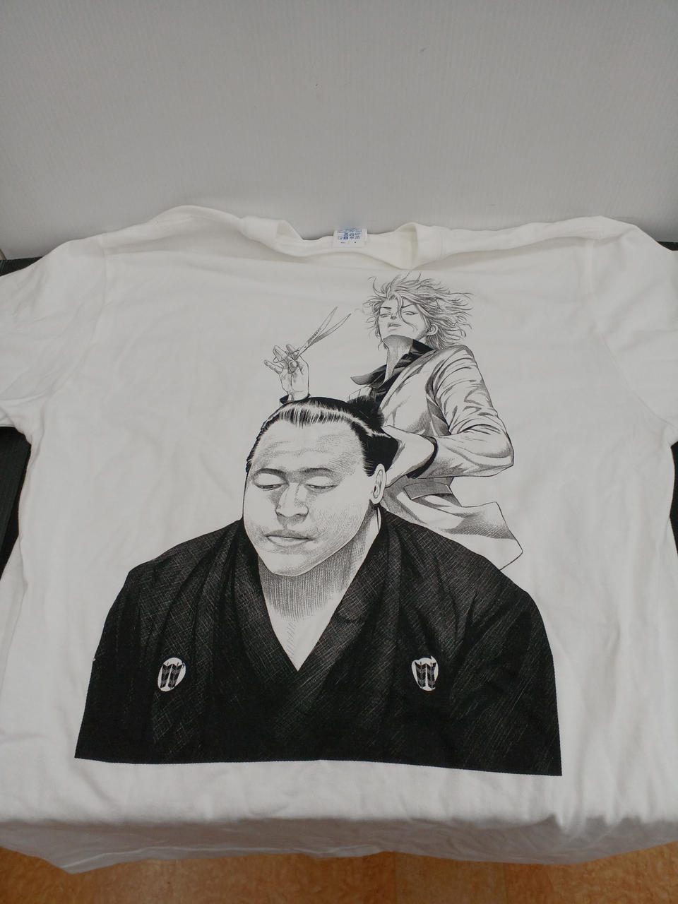 嘘喰い豊ノ島断髪式コラボTシャツ　額装品4点セット 嘘喰い 豊ノ島 断髪式Tシャツ|HARDOFFオフモール（オフモ