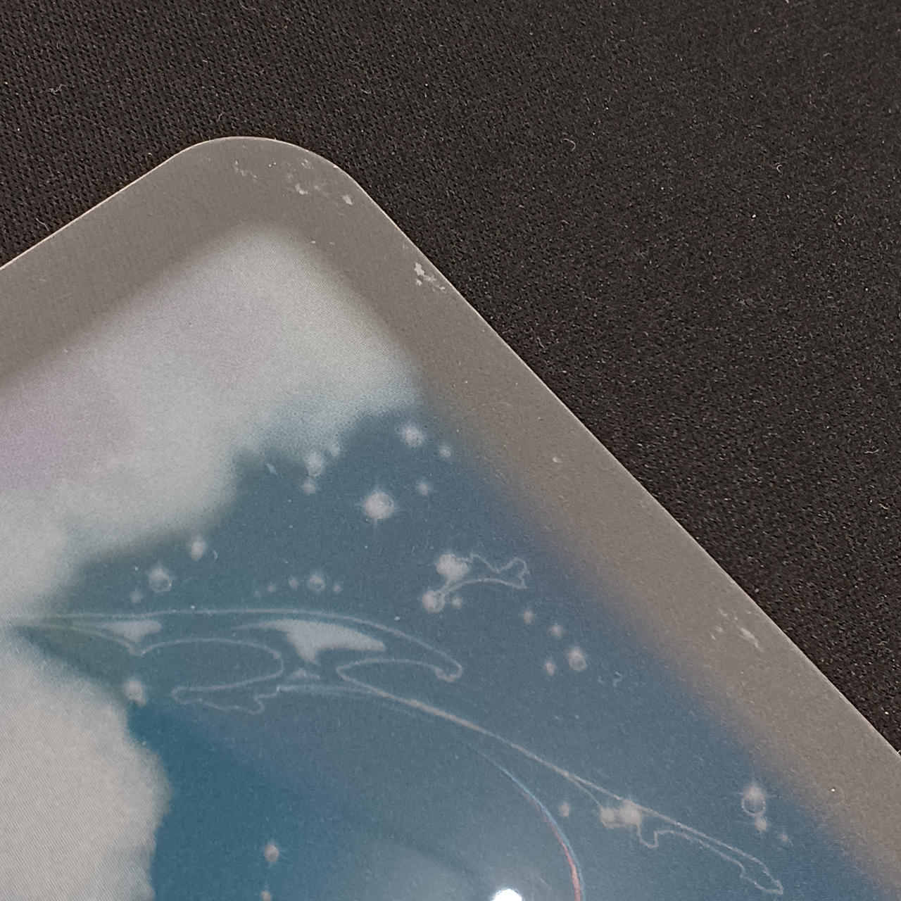 画像のような汚れが全体的にあります。