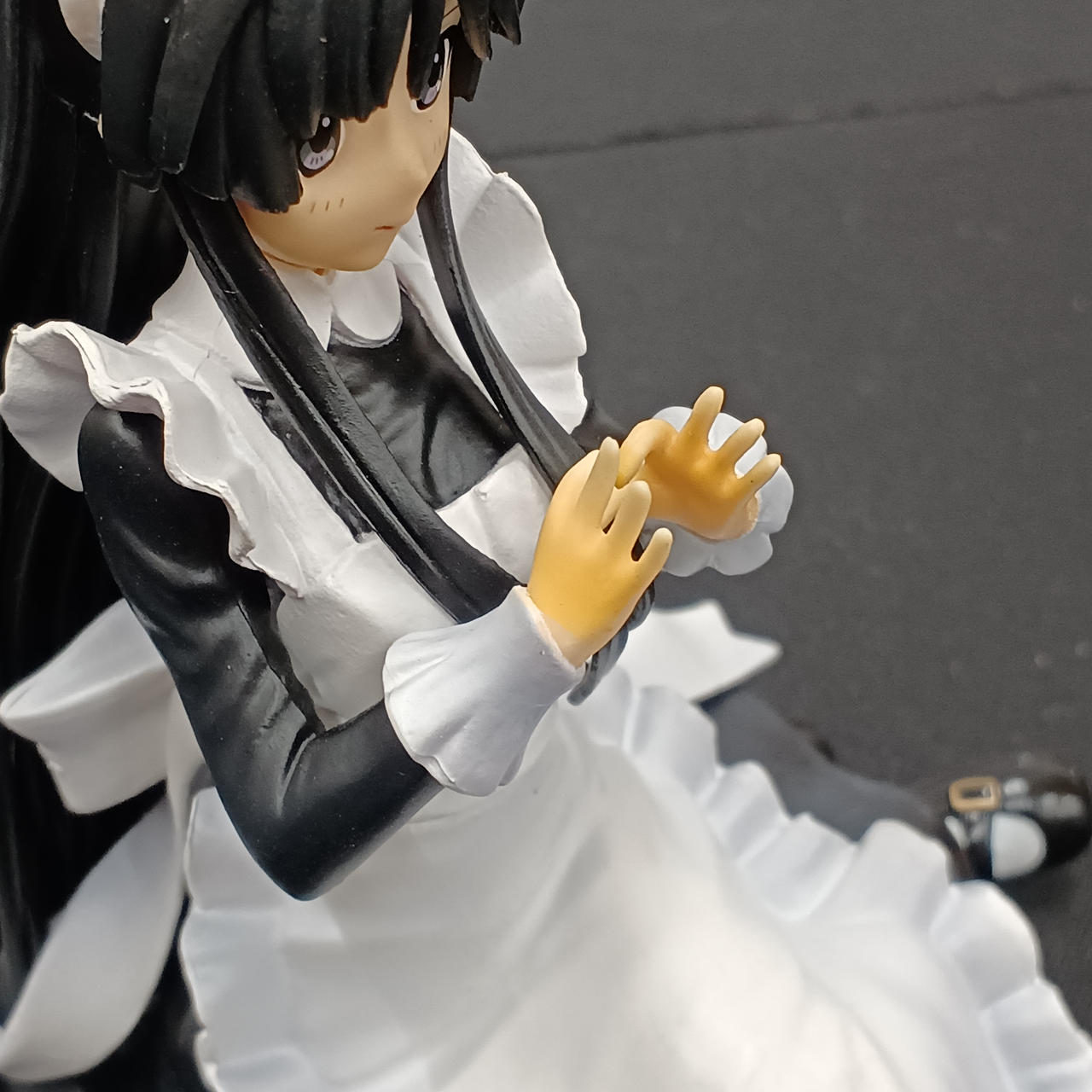 手日焼けあとあります