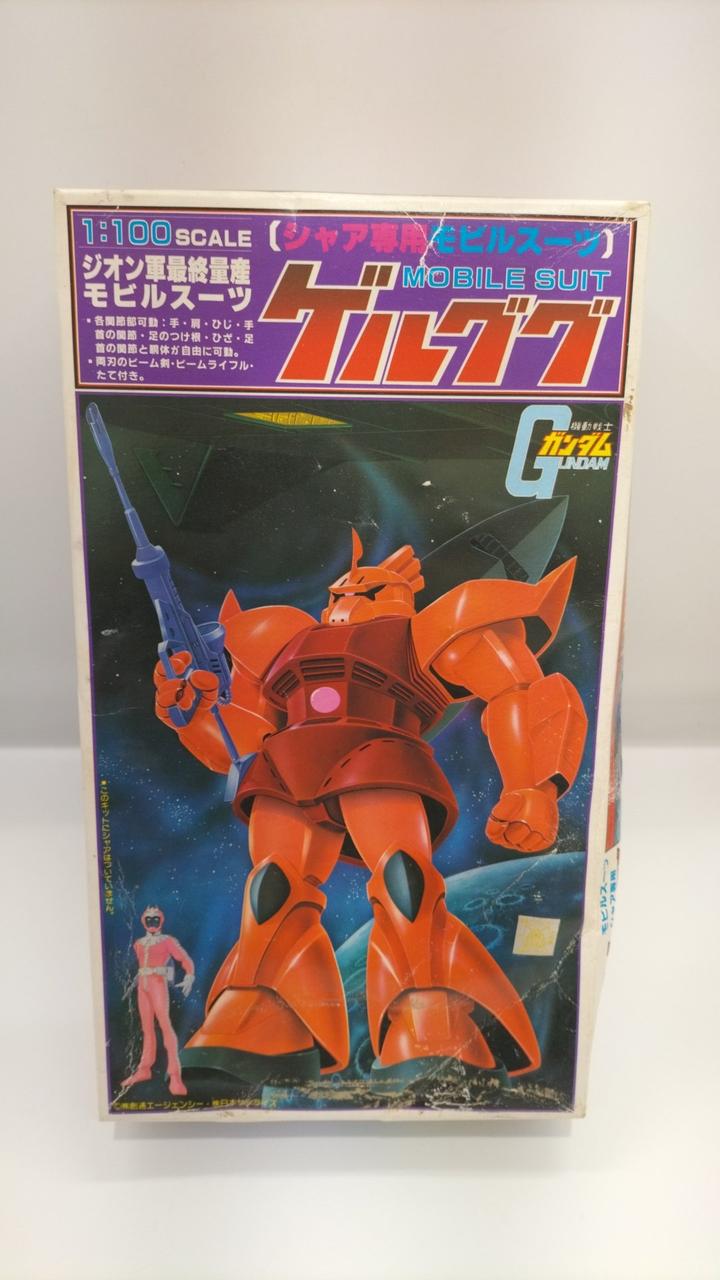 初版品 ヴィンテージ バンザイマーク バンダイ模型 1/60 シャア専用ゲルググ 機動戦士ガンダム バンダイ 旧キット 1/60 MS-14S ゲルググ（旧
