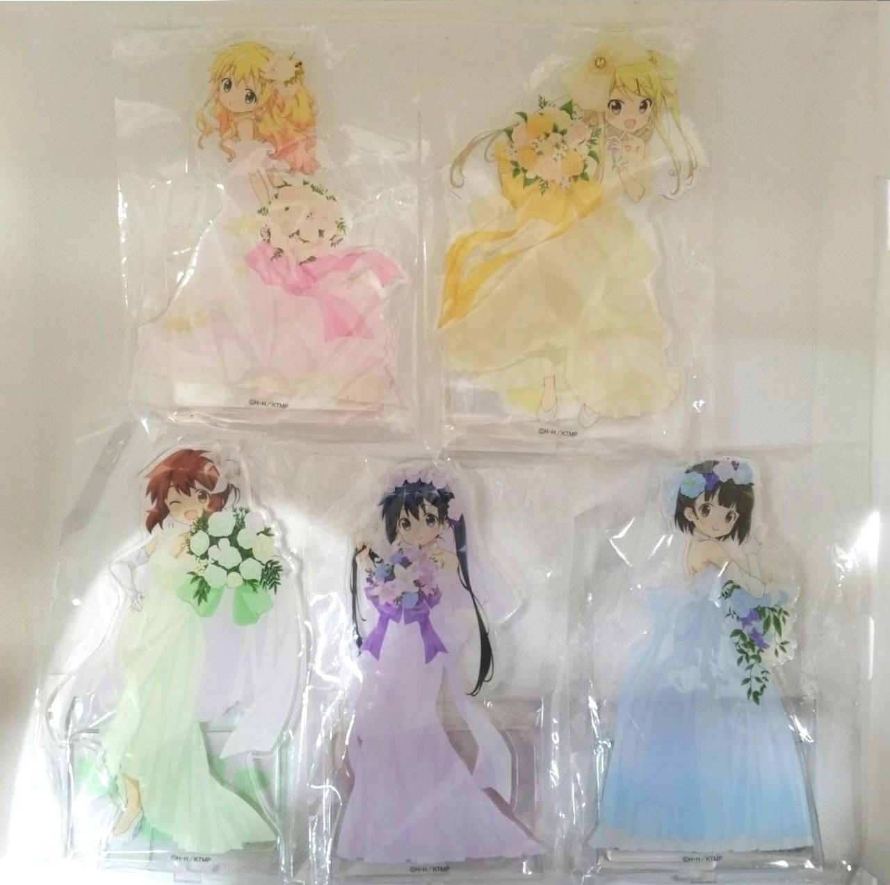 きんいろモザイク アクリルスタンド5種セット