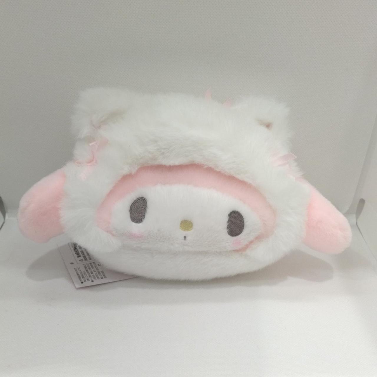 マイメロディ フェイス型ポーチ 白猫バレリーナ