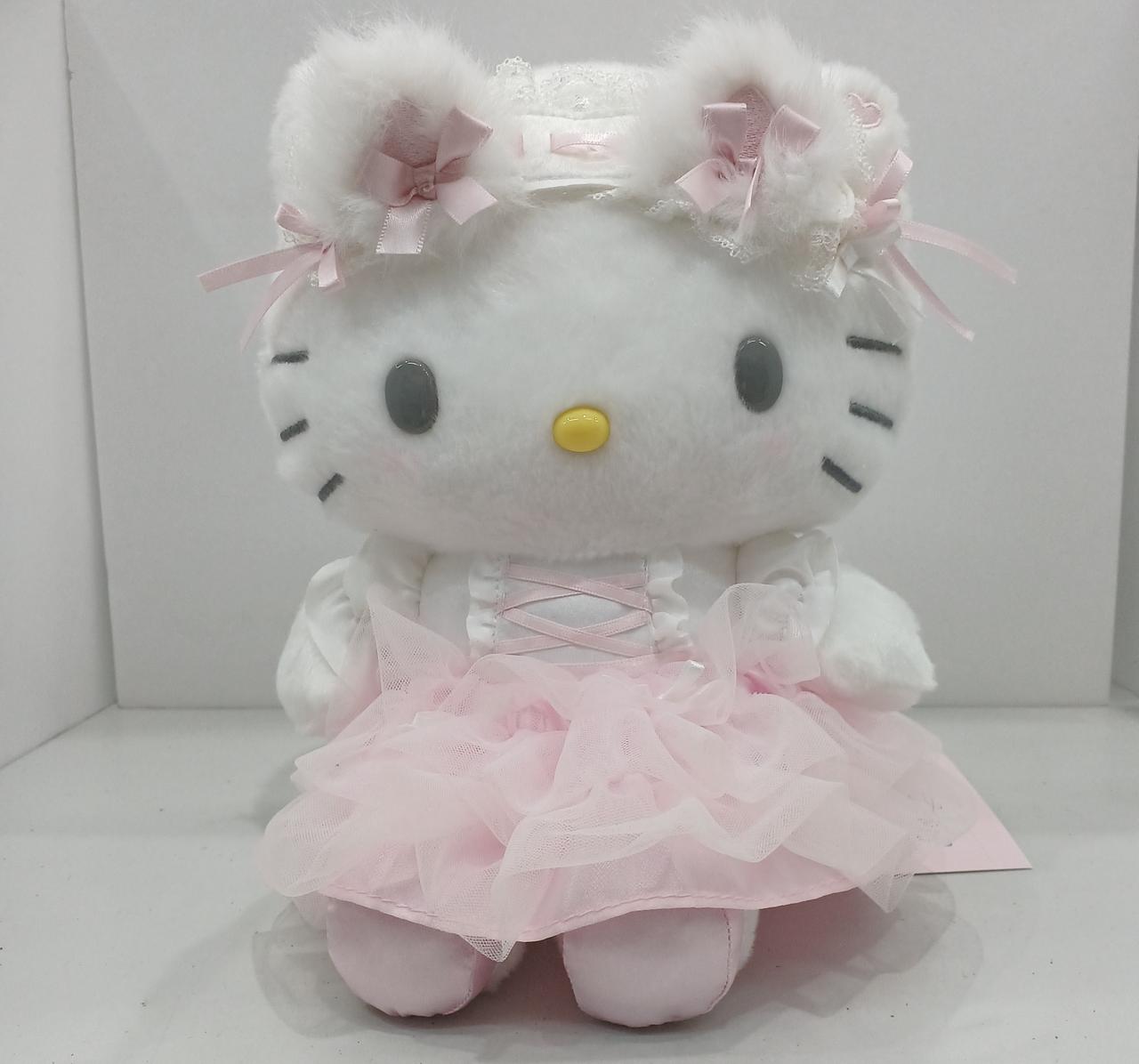 ハローキティ　白猫バレリーナ　ぬいぐるみ