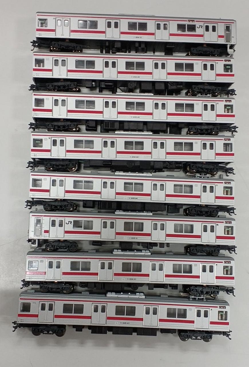 カトー(KATO)|205系京葉緑色(ドア小窓車両) 10両|HARDOFFオフ