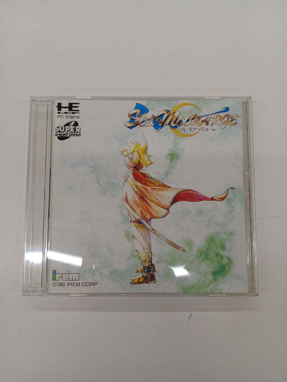 ソル＝モナージュ　PCエンジン スーパーCDロムロム　RPG　アイレム　irem ソル＝モナージュ PCエンジン スーパーCDロムロム RPG アイレム