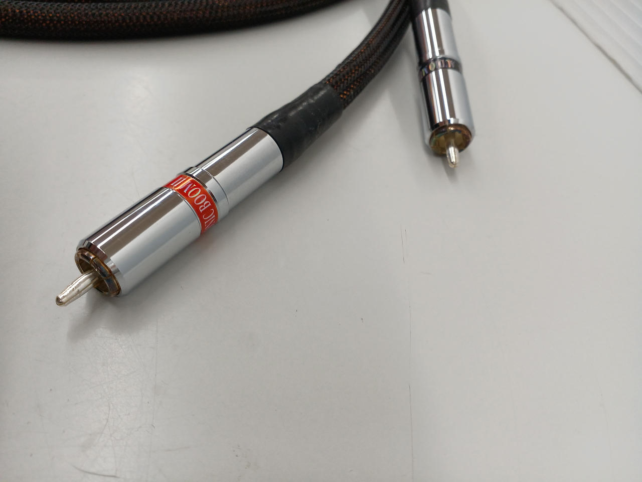オーディオみじんこ SONICBOOM II RCA インターコネクトケーブル
