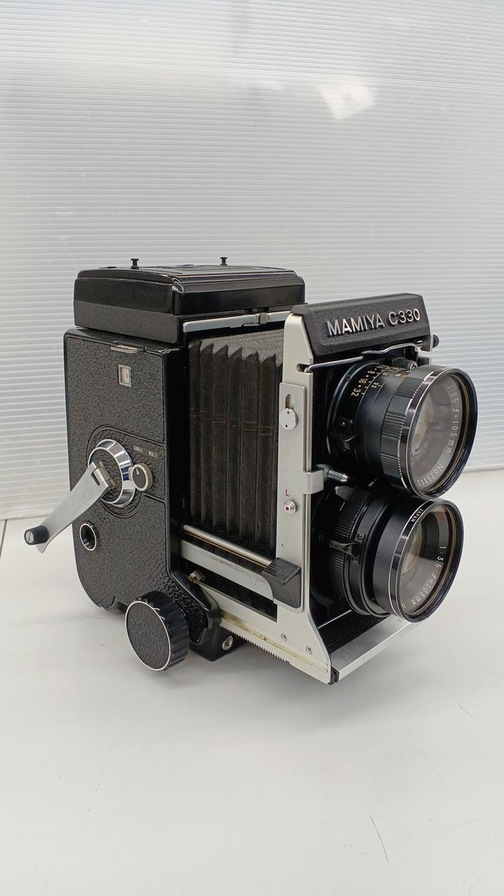 MAMIYA C220 とC330 中判カメラ 昭和レトロ せめ ジャンク品