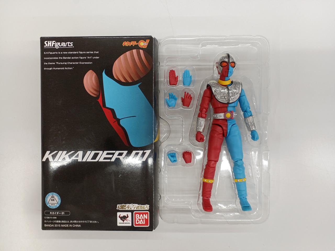 フィギュアーツ キカイダー01 バンダイ レビュー】 バンダイ 魂ウェブ商店 S.H.Figuarts キカイダー01