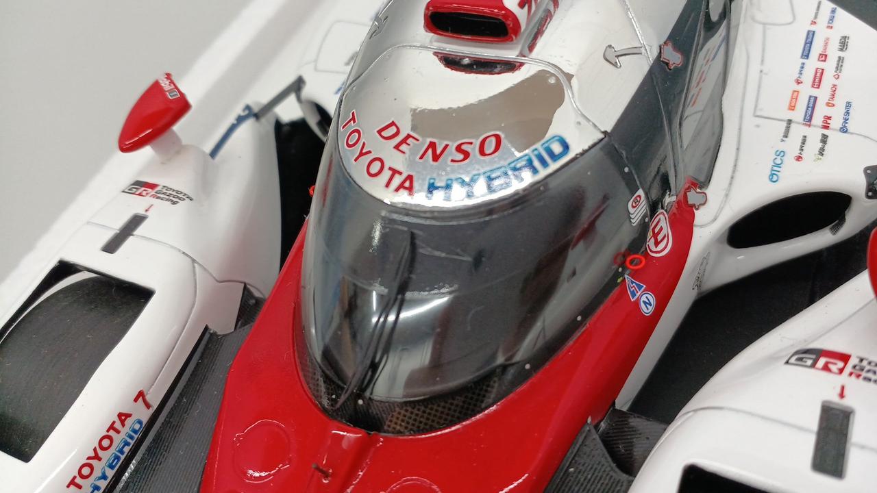 フロントガラス傷有り