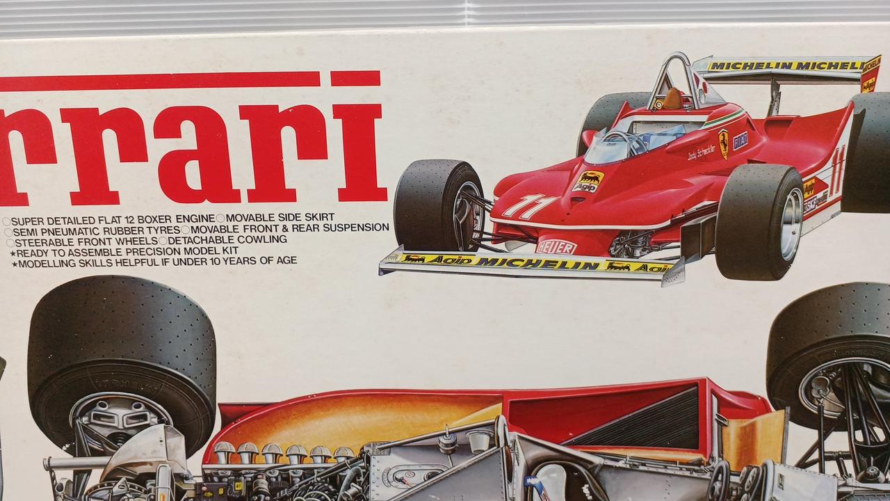 タミヤ 1/12 フェラーリ312T4 (1／12 ビッグスケールカー:12025