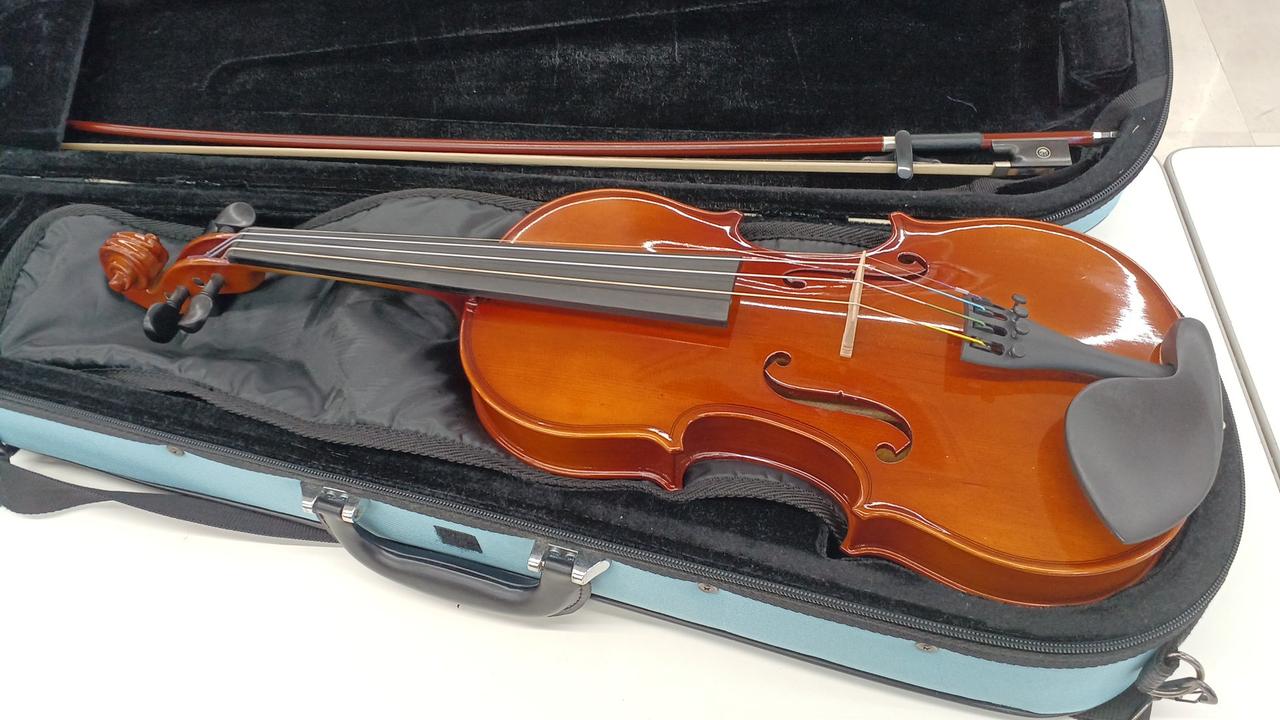 【美品】 Carlo giordano バイオリン VS-0 4/4 カルロジョルダーノ VS-1 MBL あお 子供用 分数バイオリンセット