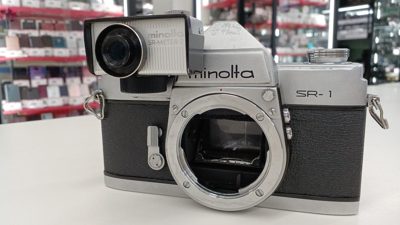 [美品] 完動品◎ミノルタ SR-1 ボディ フィルムカメラ #75 ∨オールド ｜フィルムカメラ ボディのみ｜MINOLTA ミノルタ SR