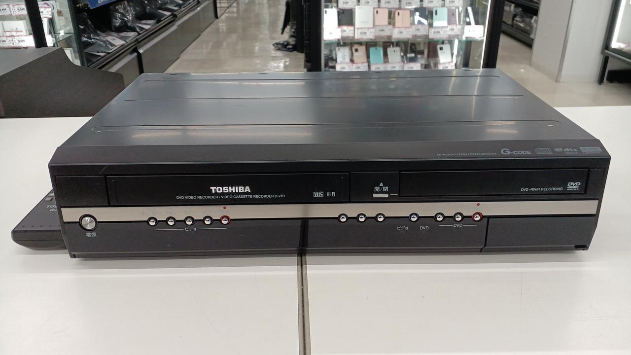 A6　TOSHIBA ビデオ一体型DVDレコーダー D-VR7　動作確認済み A6 TOSHIBA ビデオ一体型DVDレコーダー D-VR7 動作確認済み