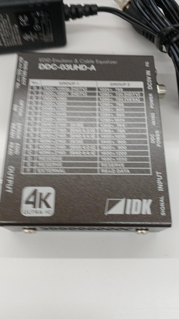 IDK 4K@60 EDIDエミュレーション DDC-03UHD-A DDC-03UHD-A 4K@60対応 HDMI EDIDエミュレーター | 株式会社アイ・ディ