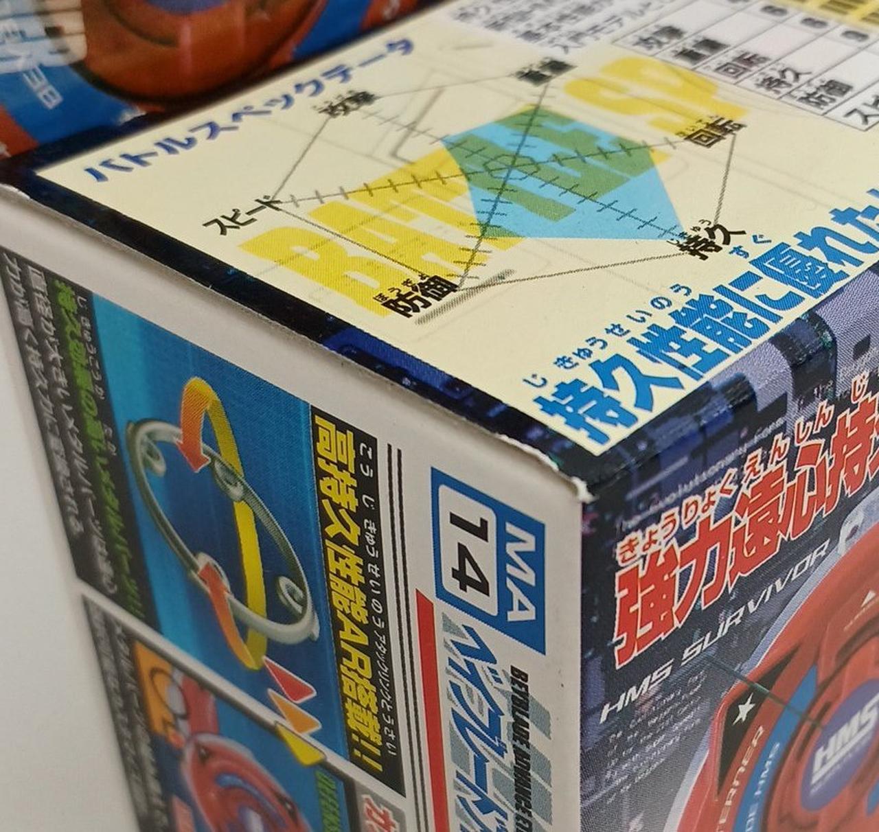 箱の角にかすれ有り