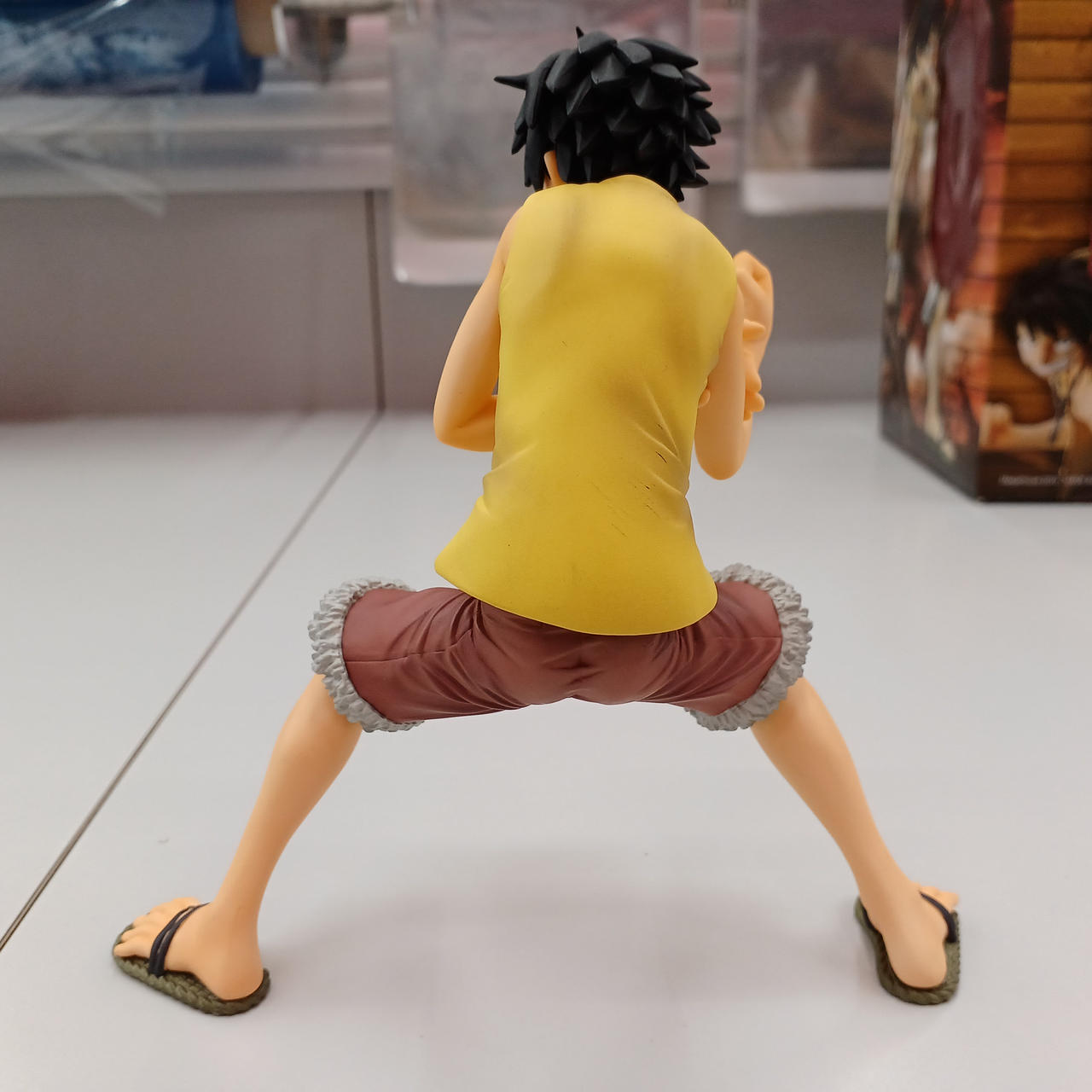 背中に汚れあり