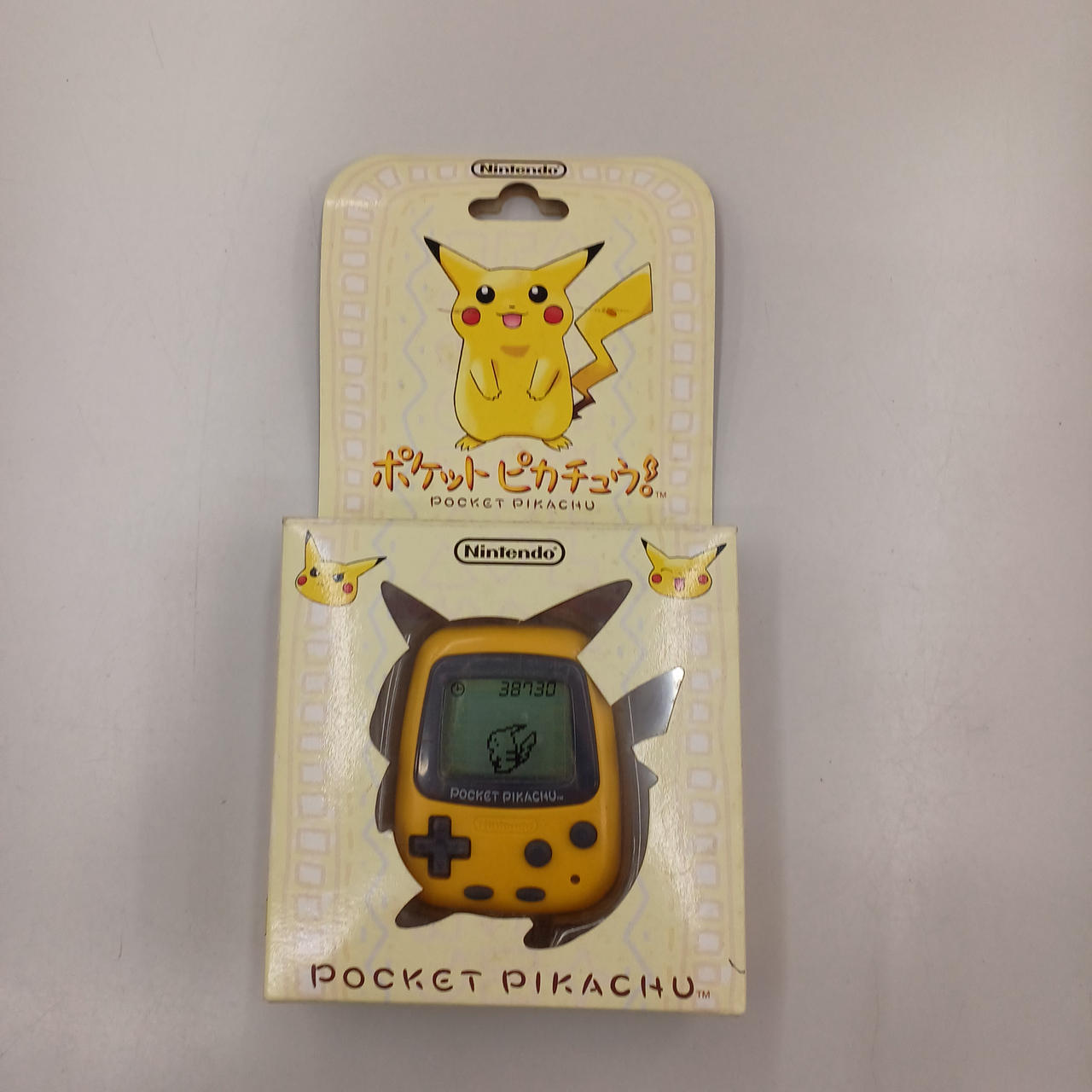 ニンテンドーNintendoポケットピカチュウ(箱付き) 美品】ポケットピカチュウ 箱付き 万歩計 Nintendo 任天堂