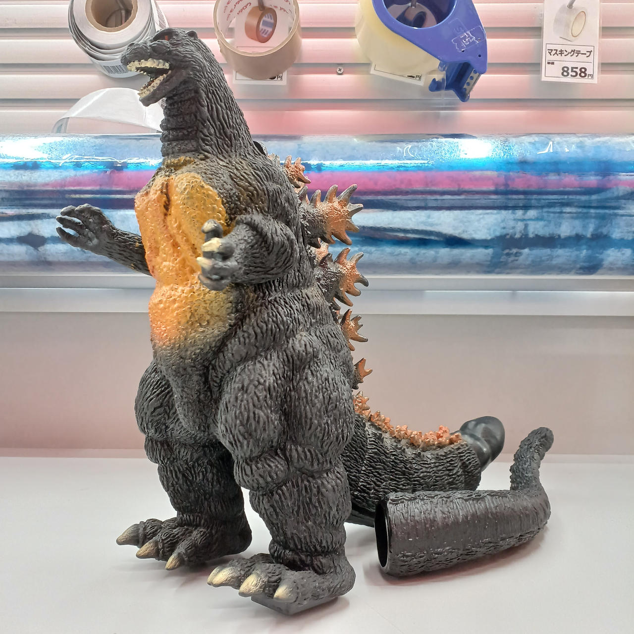 動作OK 腹部変色あり