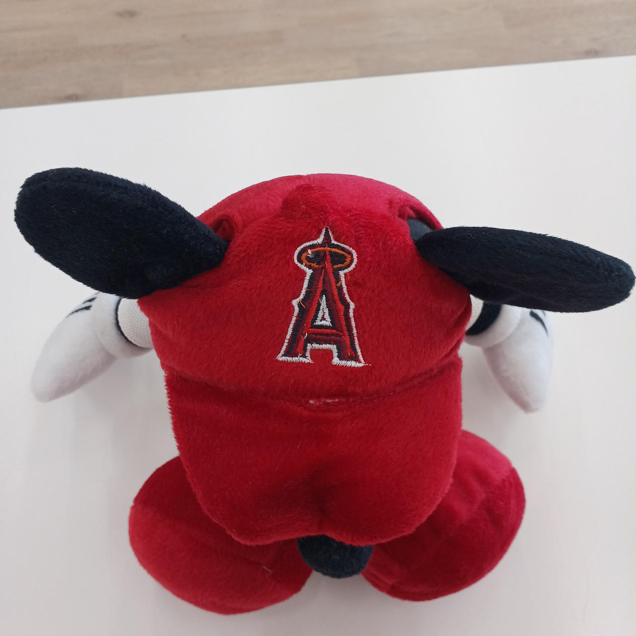 帽子中綿見えています。