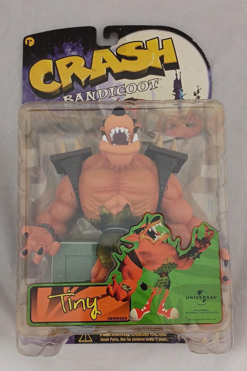 クラッシュバンディクー アクションフィギュア タイニータイガー クラッシュ・バンディクー アクション・フィギュア タイニー