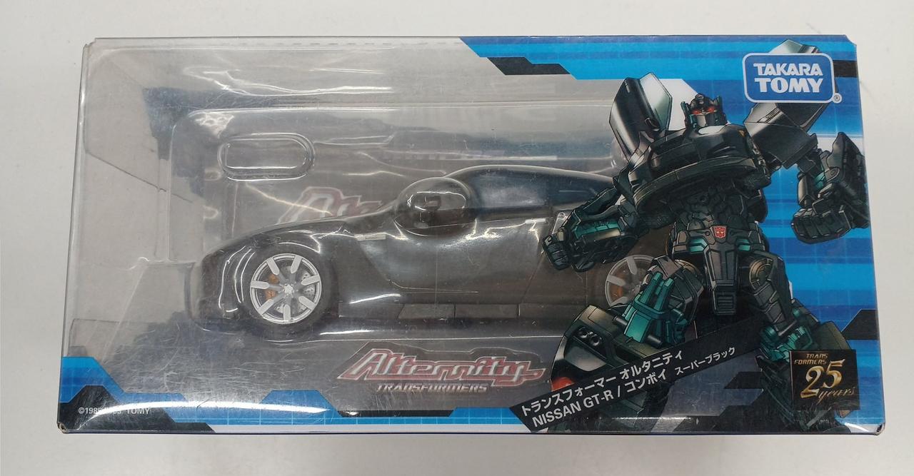 トランスフォーマー オルタニティ コンボイ スーパーブラック 玩具レビュー A-01 NISSAN GT-R コンボイ スーパーブラック - 金