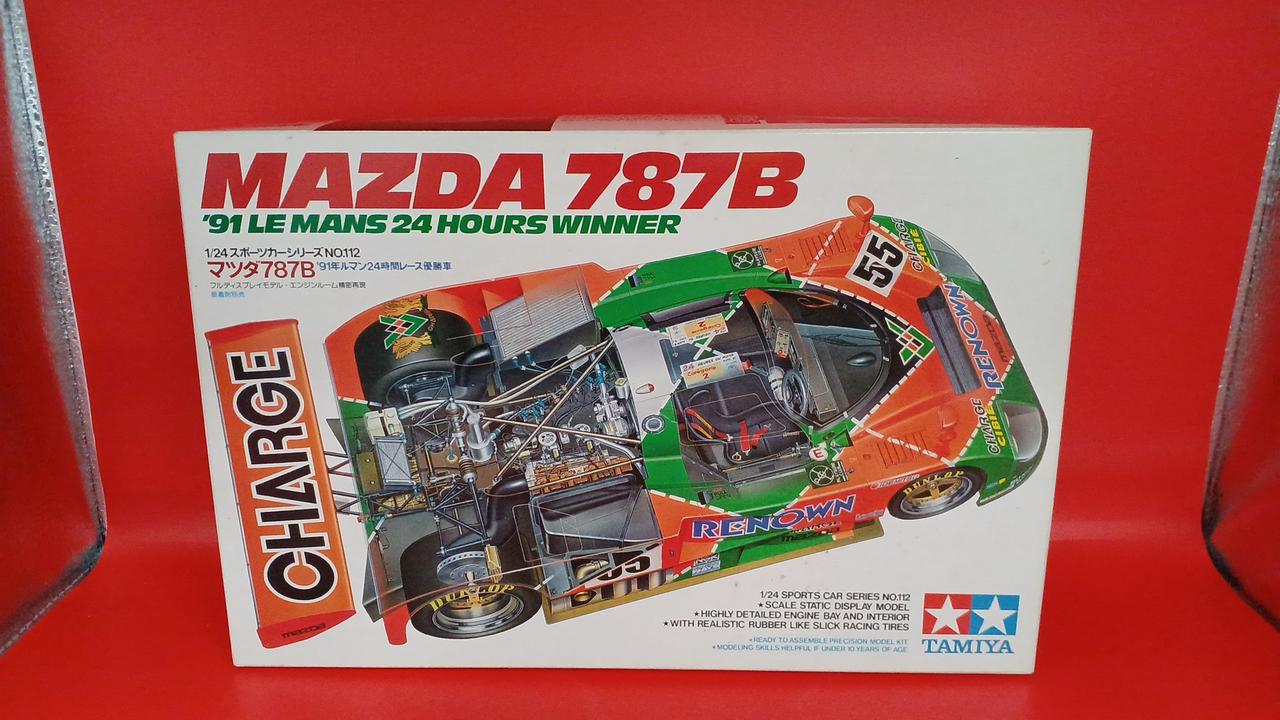 タミヤ 1/24 マツダ787B 91ルマン24時間耐久レース優勝車プラモデル タミヤ(TAMIYA)|マツダ787B 91年ルマン24時間レース優勝車|HARDOFFオフ