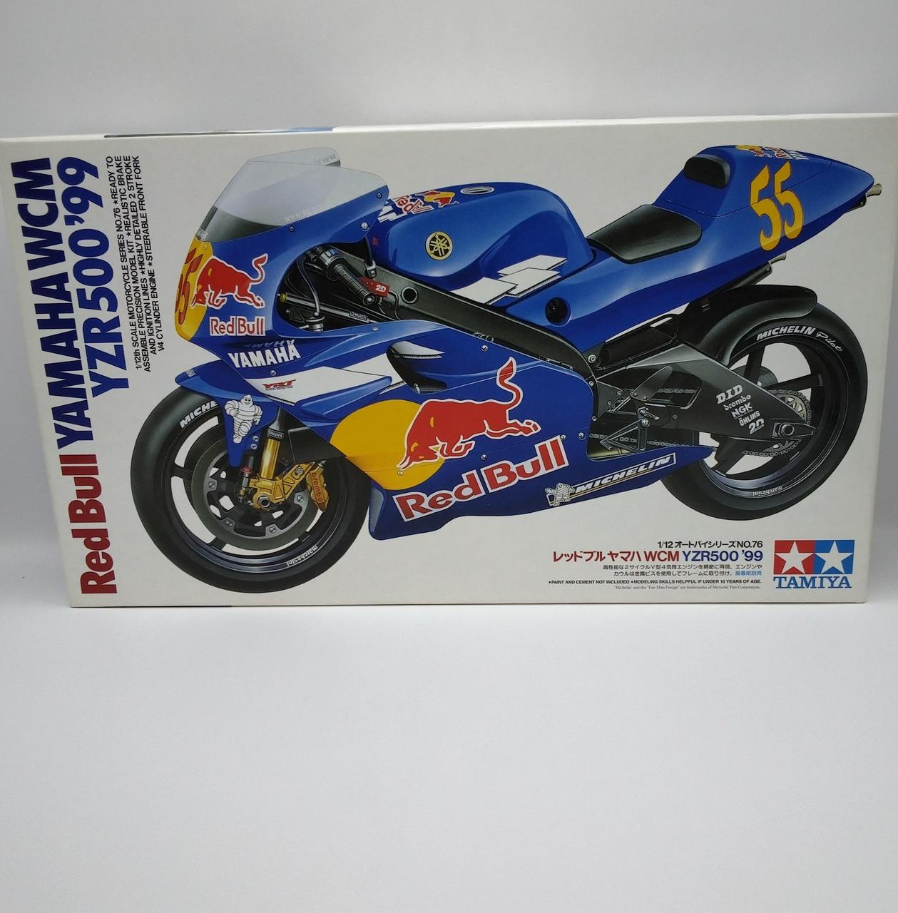 タミヤ 1/12 Red Bull YAMAHA WCM  プラモデル完成品 レッドブル ヤマハ WCM YZR500 `99 (プラモデル) - ホビーサーチ