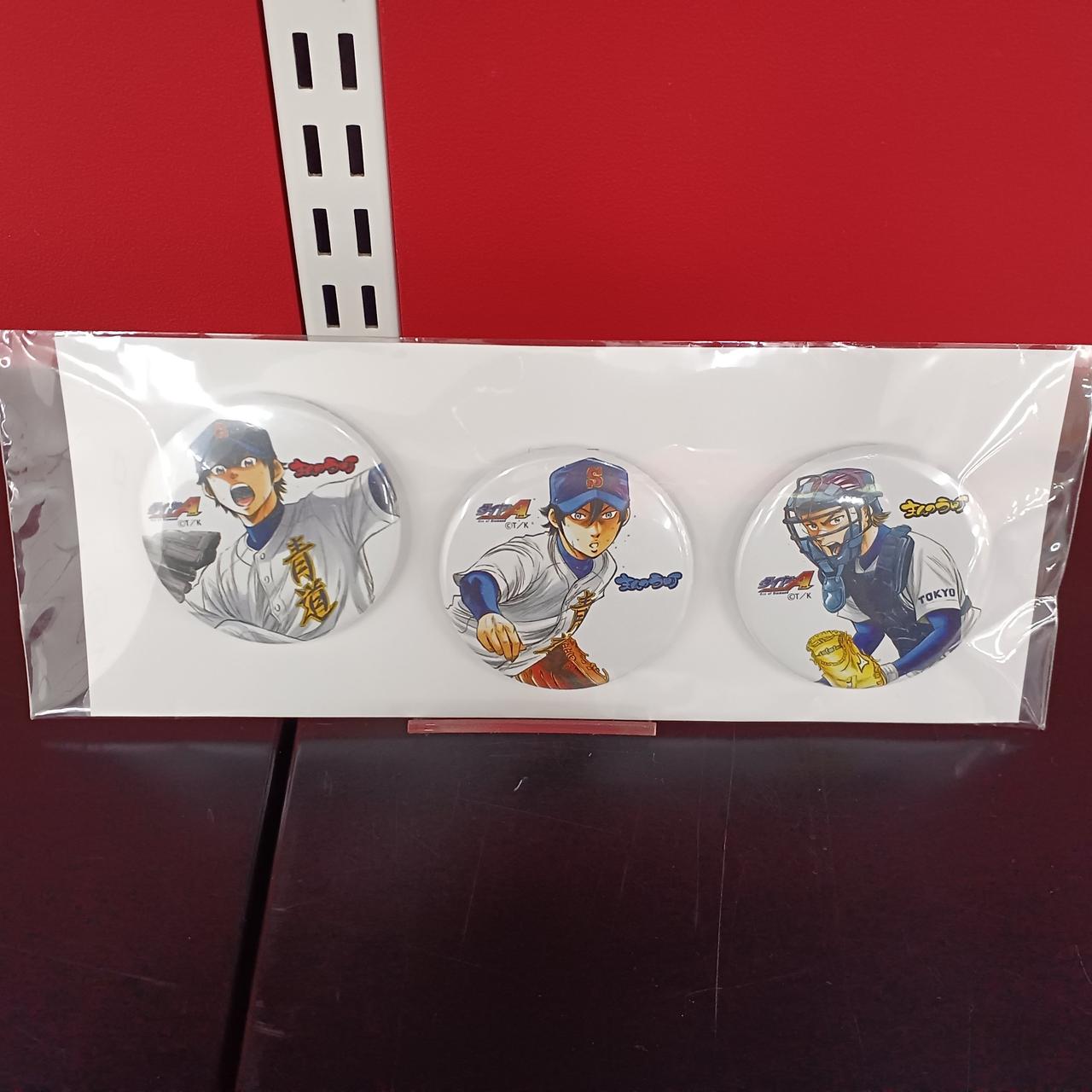 ダイヤのA缶バッジ