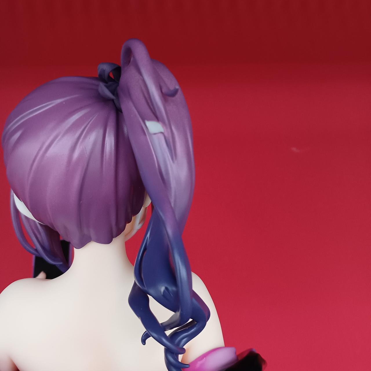 髪の毛折れています