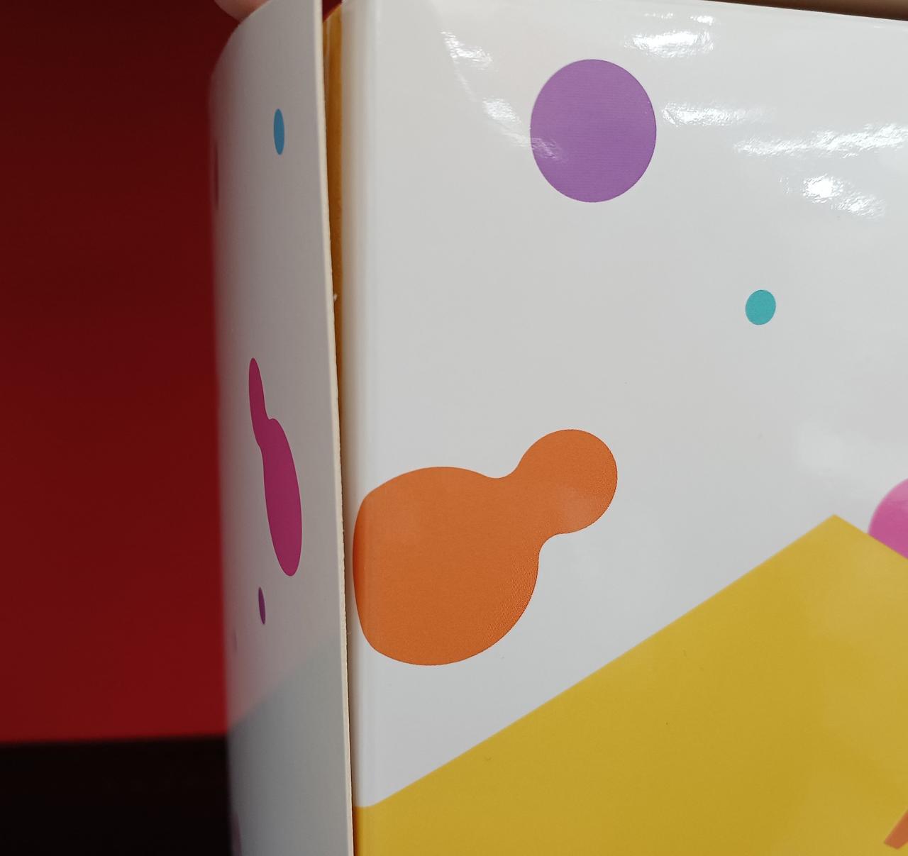 箱接着部分一部剥がれあり