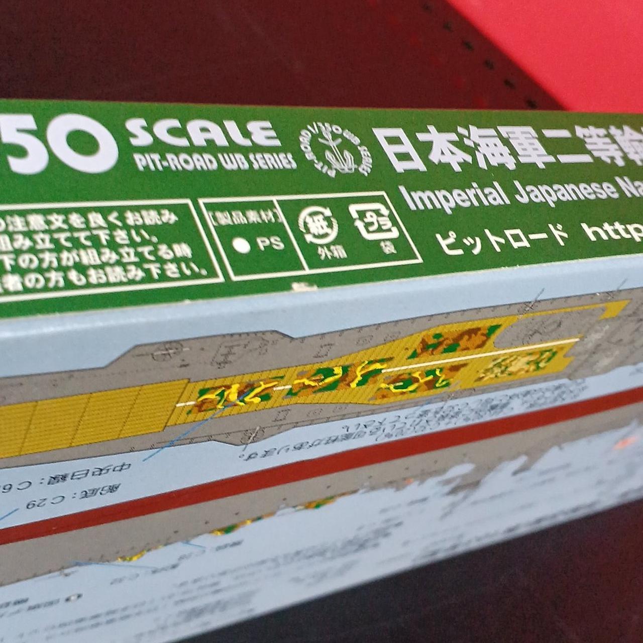 箱に傷みあり