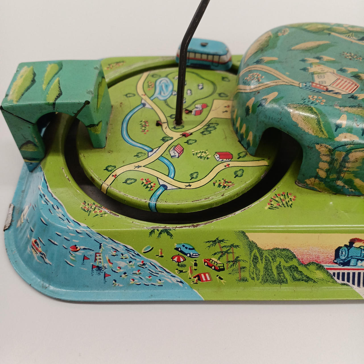マスダヤ ブリキ　電動　【ちびっこ HAND CAR 】☆動作品 マスダヤ ブリキ 電動 【ちびっこ HAND CAR 】☆動作品 Yahoo