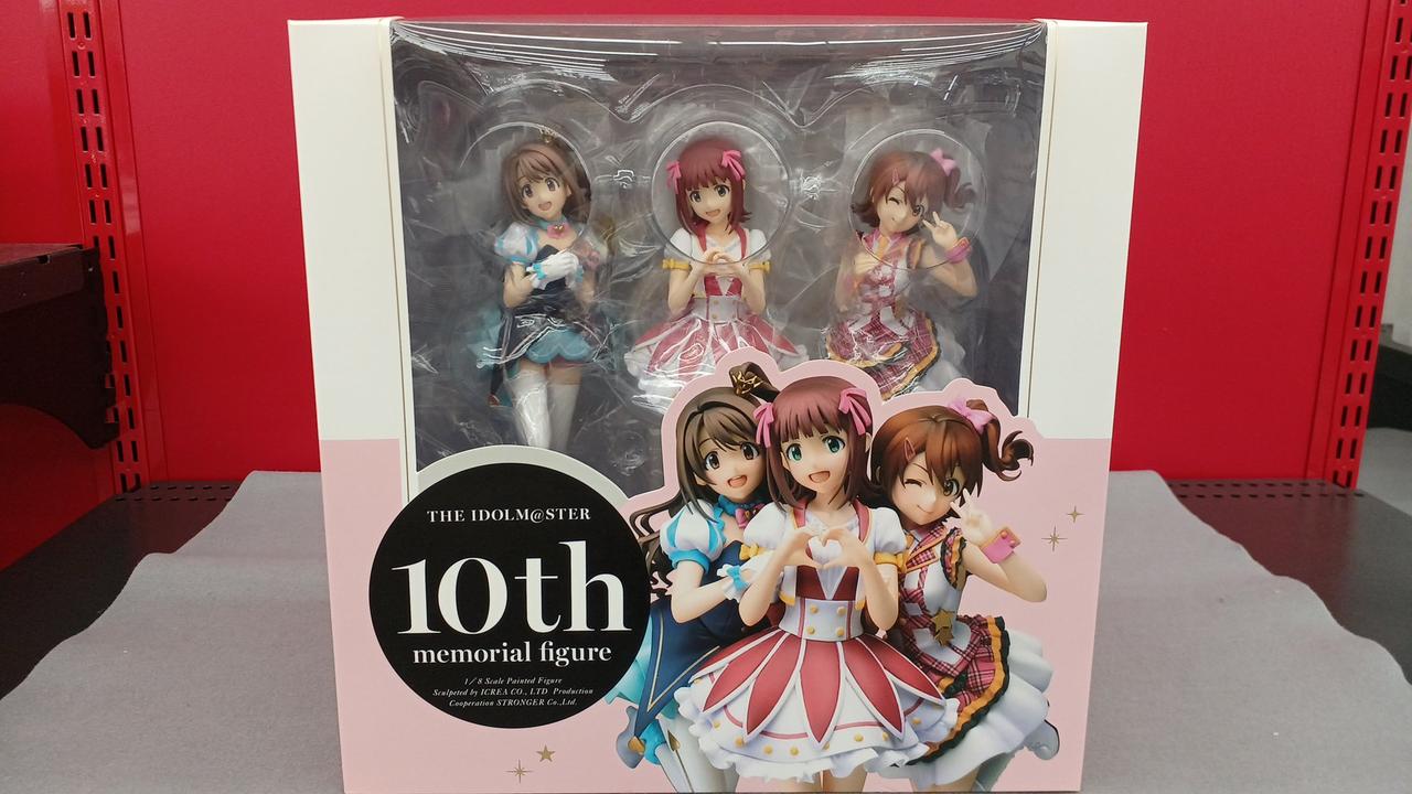 アイドルマスター 10thメモリアルフィギュア 天海春香、島村卯月、春日未来 天海春香＆島村卯月＆春日未来 10thメモリアルフィギュア 1/8