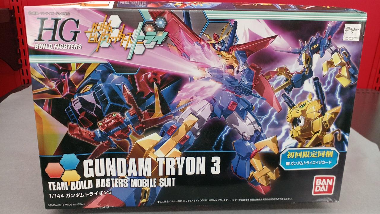 ガンダムトライオン3 HG 1/144 BANDAI ガンプラ HGBF 1/144 ガンダム