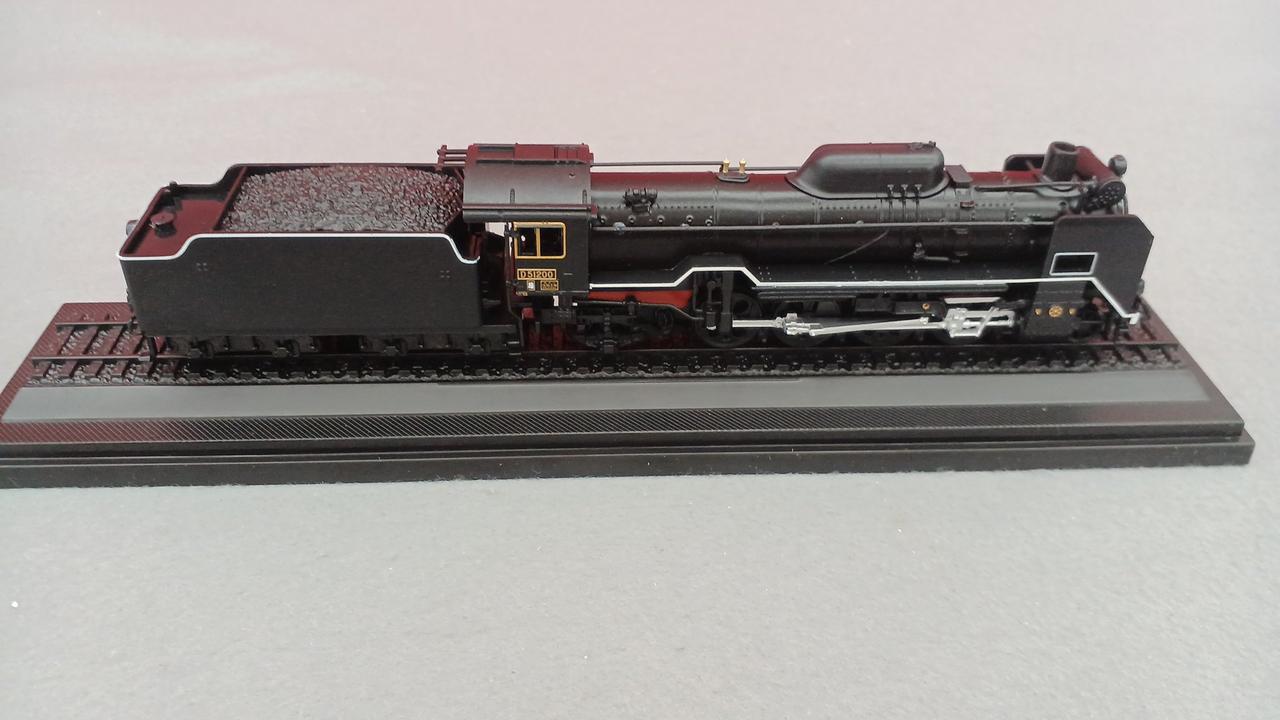 【未開封】ディアゴスティーニ鉄道車両金属モデルコレクション D51形蒸気機関車2 デアゴスティーニ「鉄道車両 金属モデルコレクション」の1:87