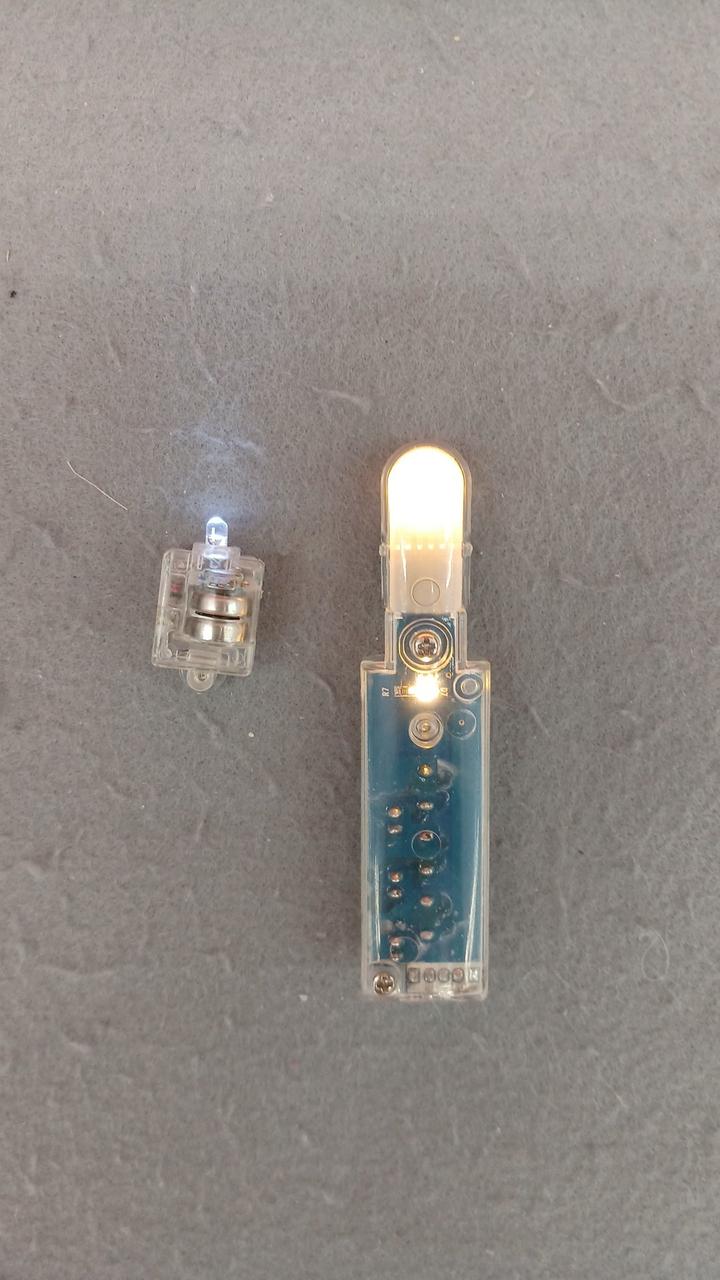 LED点灯確認済み