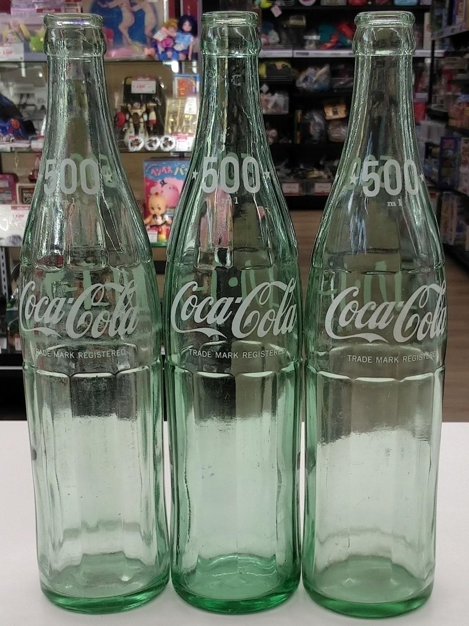 Coca-Cola 500ml ガラス瓶 3本セット 日本コカ・コーラ株式会社|コカ・コーラ 500ML瓶 3本セット