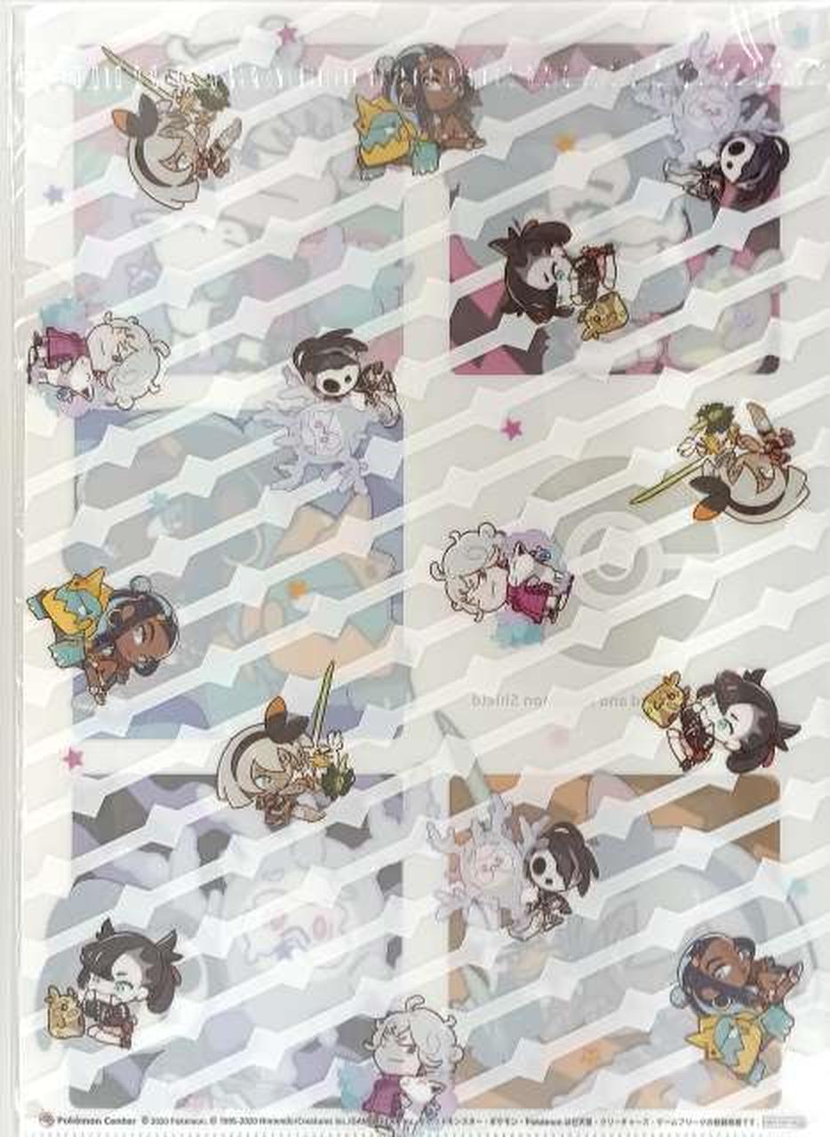 クリアファイル　背面