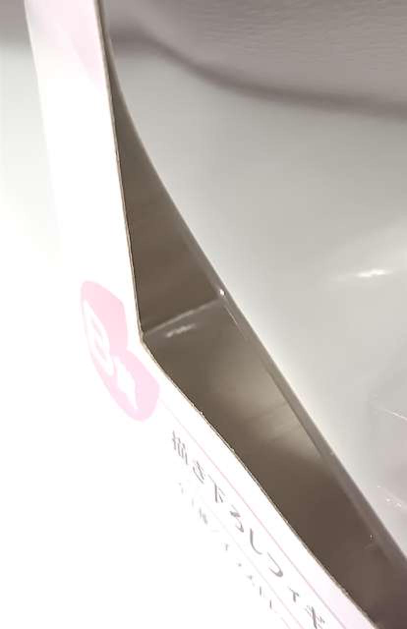 正面フィルム剥がれ部分