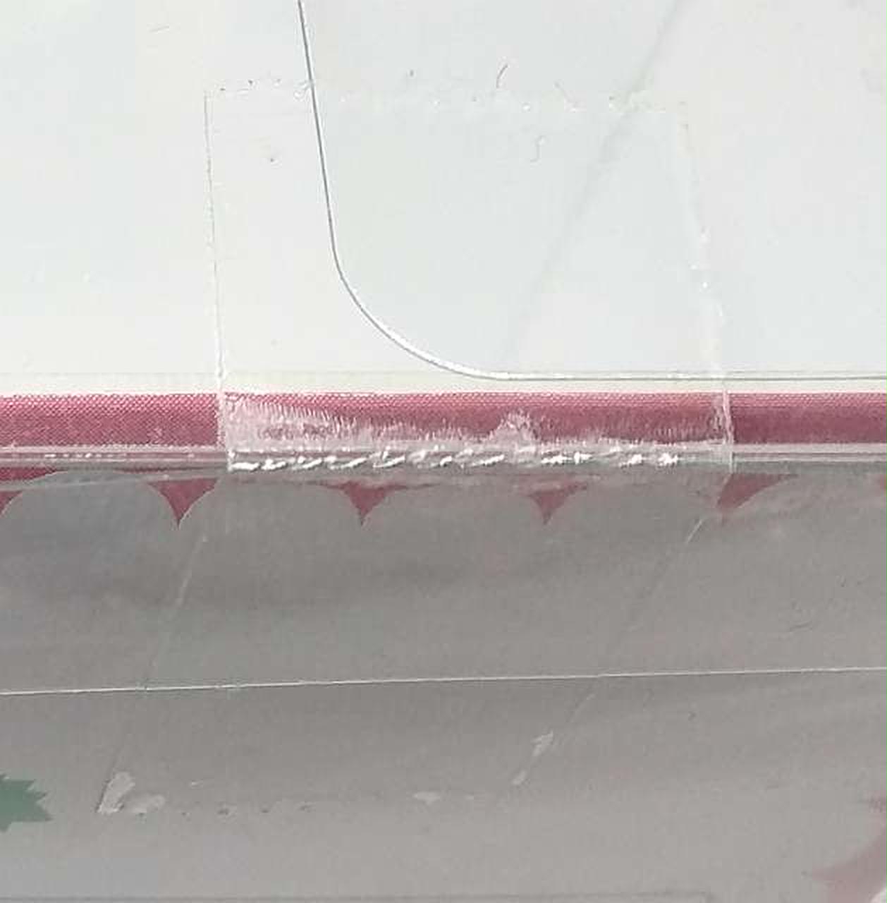 天面テープ貼付部分①