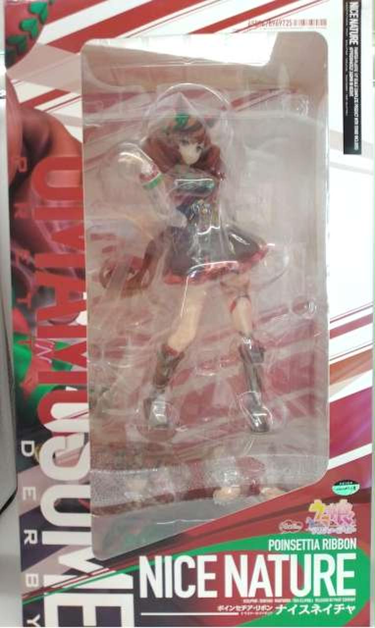 ナイスネイチャ ポインセチアリボン フィギュア　新品未開封 ファット・カンパニー|ナイスネイチャ ポインセチア・リボン|HARDOFF