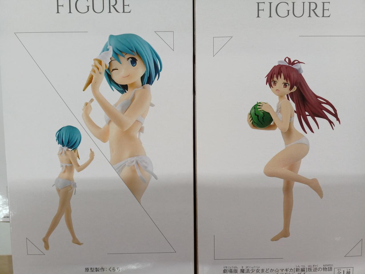 EXQ FIGURE マギカ☆マギカのまどか 水着フィギュア５体セット＋オマケ バンプレスト|EXQフィギュア 5体セット|【ハードオフ公式通販】オフ