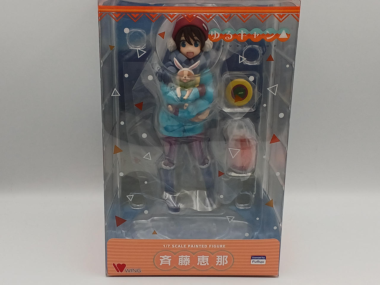 【箱無し・美品】WING ウイング ゆるキャン△ スケールフィギュア 5体セット 箱無し】WING ウイング ゆるキャン△ スケールフィギュア 5体