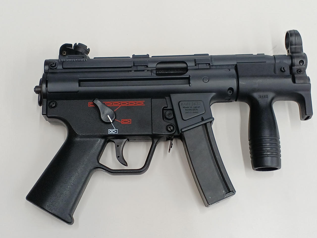 MARUZEN マルゼン MP5KA4 KURZ クルツ ガスブローバック 楽天市場】ガスマシンガン MP5K A4 クルツ フルオート【マルゼン