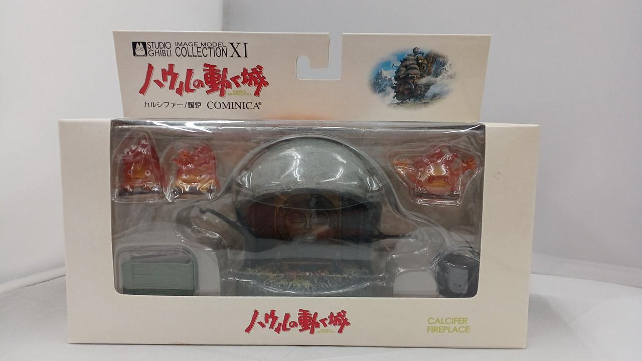 イメージモデルコレクション　カルシファー  暖炉　コミニカ ハウルの動く城 カルシファー暖炉フィギュア 未開封 コミニカ