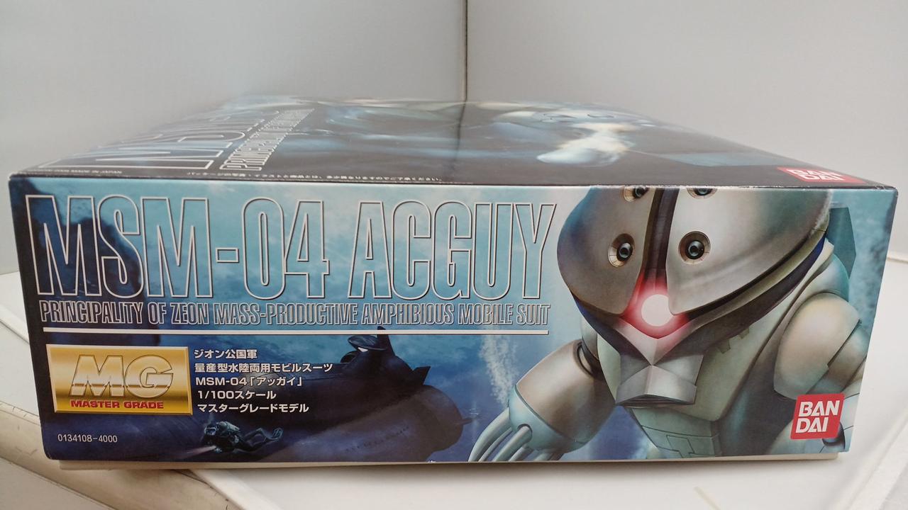 バンダイMG アッガイ Amazon | MG 機動戦士ガンダム アッガイ 1/100スケール 色分け